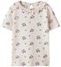 Lil' Atelier T-Shirt - Baumwolle/Lyocell - NmfGayo - Morganit/St - 4 Jahre (104)