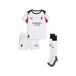 PUMA A.C. Milan Minikit Racing Away seizoen 2025/2026, T-shirt en shorts voor voetbal, officieel product, jongens, 5 jaar