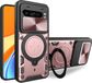 Techsuit Hoesje geschikt voor Google Pixel 9 / 9 Pro - CamGuard Pro Back Cover - Roségoud