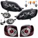 Netparts24 VW Golf Plus Koplampen, achterlichten, mistlichtset, links en rechts, 2009