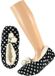 Apollo Ballerines pour filles/pantoufles pois marine taille 31-33