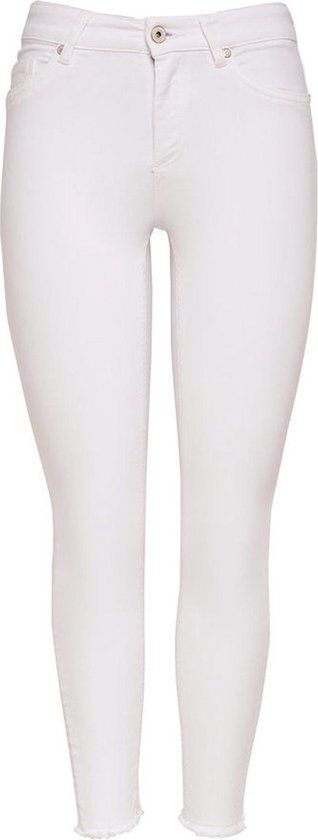 ONLY Dames Jeans BLUSH Skinny Wit - Maat XL/L34