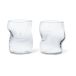 Ferm Living Verre Dimple 27 cl Lot de 2 Transparent