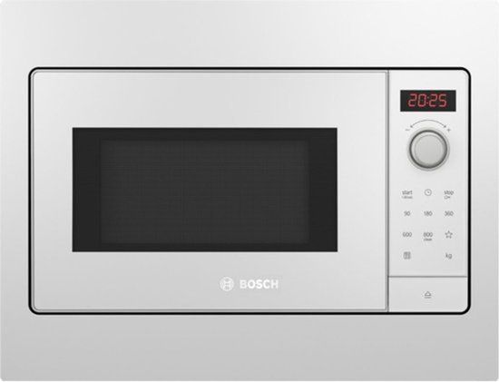 Bosch BFL523MW3 - Ingebouwde Solo Magnetron - 20L - 800W - Wit