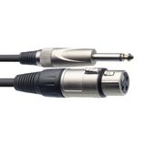 Stagg SMC3XP 3m studiokabel - zwart