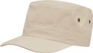 Merkloos / Sans marque Inspirion Gmbh Soldiers Cap for Adults - Cap - Hat - Khaki/Beige - Clip Closure - Outdoor - Tough - One Size - Adjustable