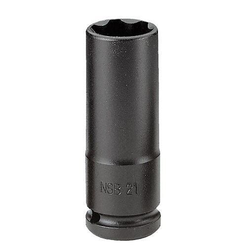 Dunwandige Krachtdop 1/2" | lang | 22mm - NSB.22