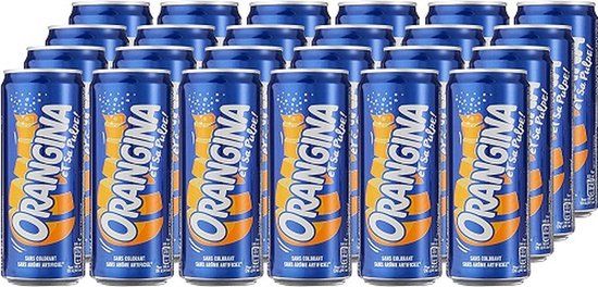 Orangina frisdrank blikje 33cl - 24 stuks