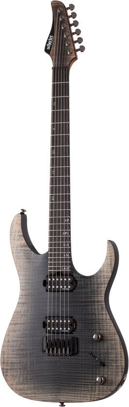 Schecter Banshee Mach-6 Fallout Burst elektrische gitaar