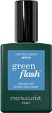 MANUCURIST Green Flash Gel Nagellak Saphir 15ml