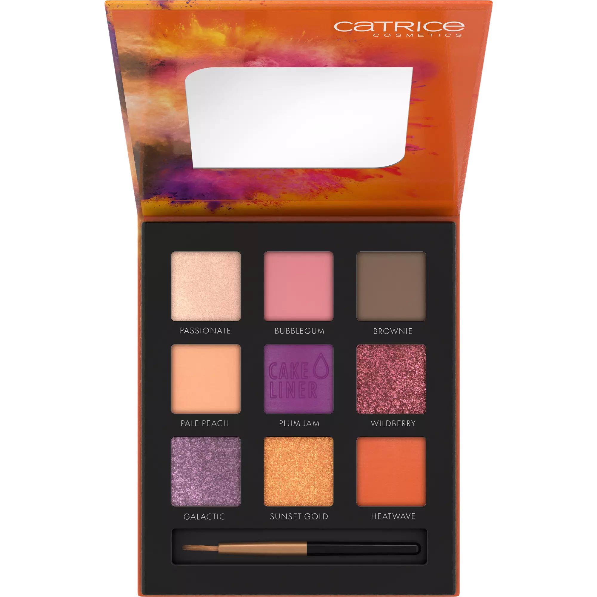 CATRICE Colour Blast 010 Tangerine meets Lilac Eyeshadow Palette - 6.75g