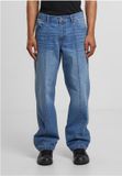 Urban Classics Jeans met wijde pijpen, denim, Blauw, met scheidingsnaden, TB7605