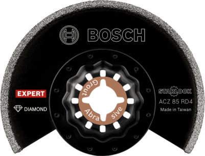Bosch Expert Grout Corner Blade ACZ 85 RD4 - 85mm - 10 Pack
