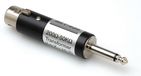 Hosa Technology XLR3/1/4 TS 1/4'' TS XLR3 Zwart kabeladapter/verloopstukje