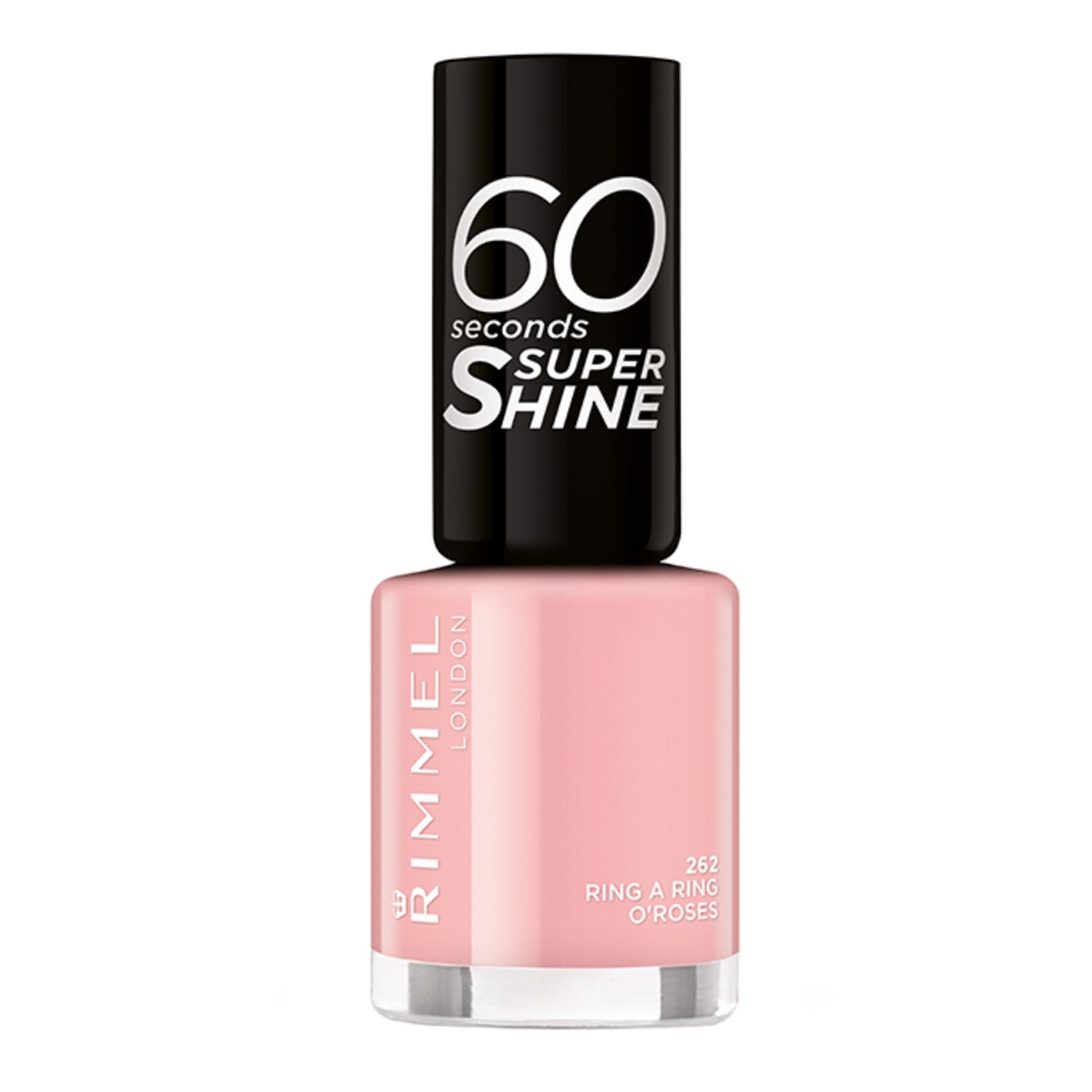 Rimmel London 60 Seconds Super Shine Nagellak - 262 Ring A Ring O Roses