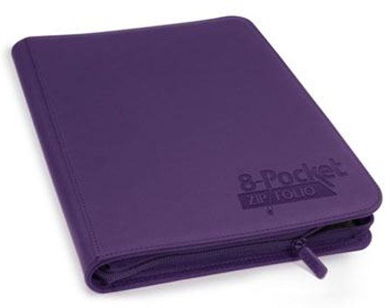 Ultimate Guard 8-Pocket ZipFolio XenoSkin - Purple