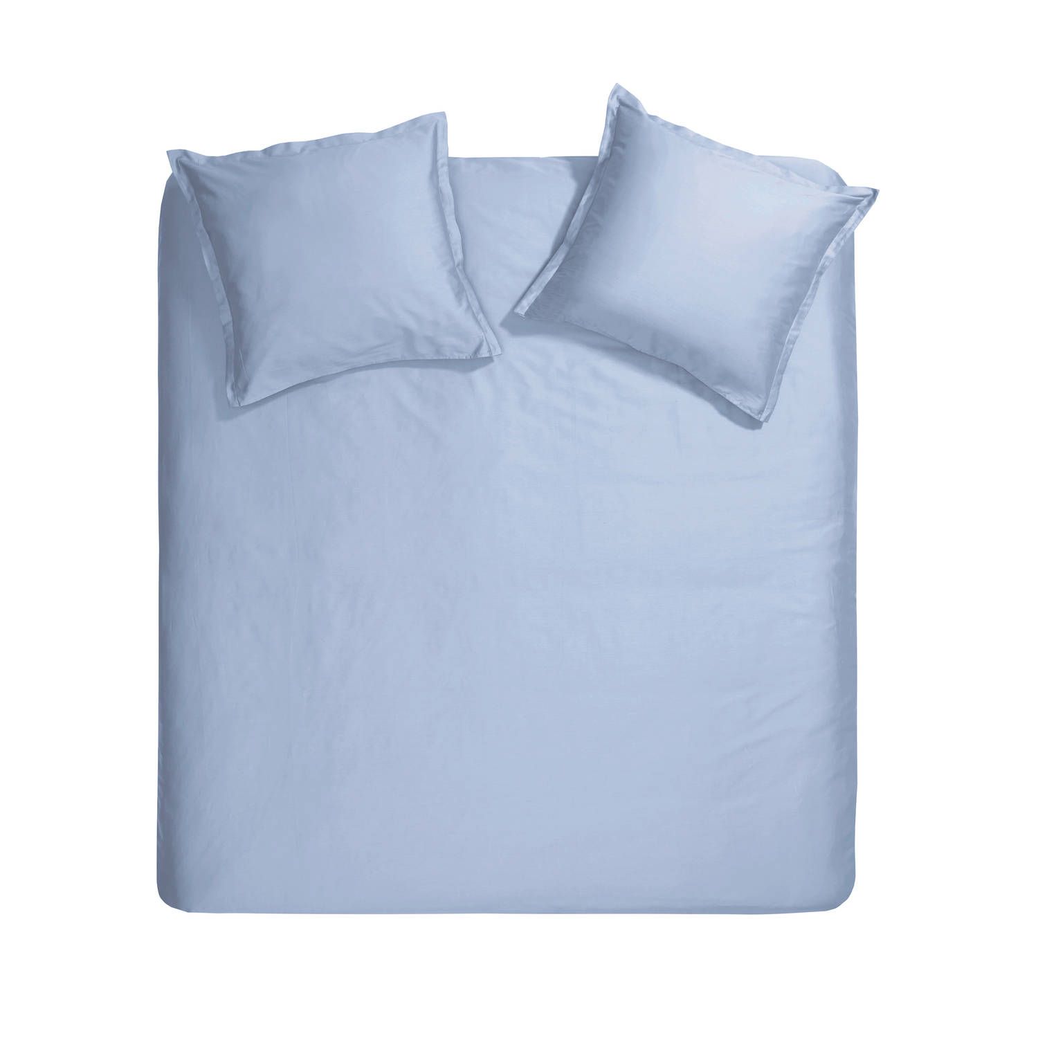 Cinderella Sundays - Dekbedovertrek - Satijn - 260x200/220 cm - Soft Blue