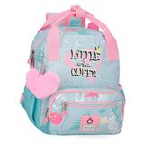 Enso Little Urban Queen Kleuterrugzak, blauw, 23 x 28 x 10 cm, polyester