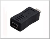 PremiumCord USB adapter Mini 5 PIN/female - Micro USB/male