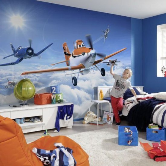 KOMAR Disney Behang Planes Above the Clouds fotobehang Hoe moet ik <lt/>a href=/nl/m/klussen/informatiepagina-behangen/index.html?promo=subtitels_CPLK1_behangen_A_bekijk_1_ target="_blank"<gt/>behangen<lt/>/a<gt/>