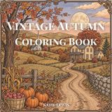 Vintage Autumn Coloring Book
