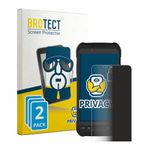 BROTECT - privacy screenprotector voor Stonex S60 - Folie Beschermfolie Blauwlichtfilter 2 Stuks