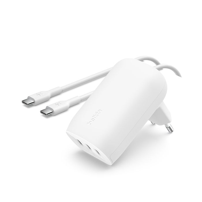 Belkin 67W 3-poorts USB-C wandlader met 1.8M 100W USB-C kabel