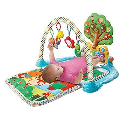 VTech Baby- Jardin Enchanté van de P'tits Copains, activiteitsmat voor baby's, Franse versie