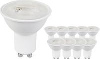 Ledvion - 10X GU10 LED Spot - 4.5W - 2700K - 345L - SMD LED Chips