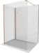 Mexen Kioto paroi de douche Walk-in 120 x 70 cm, transparent, rosé doré