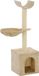Chat poteau griffoir avec poteaux griffoirs en sisal 105 cm beige