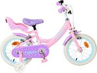 Volare Olivia Kinderfiets - Meisjes - 14 inch - Roze - Twee Handremmen