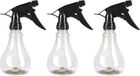 Plasticforte Waterverstuiver/plantenspuit - 3x - Zwart - 250ml - Kunststof
