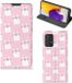 B2Ctelecom Bookcase Valentijn Cadeaus for Samsung Galaxy A72 (5G/4G) - Sleeping Cats