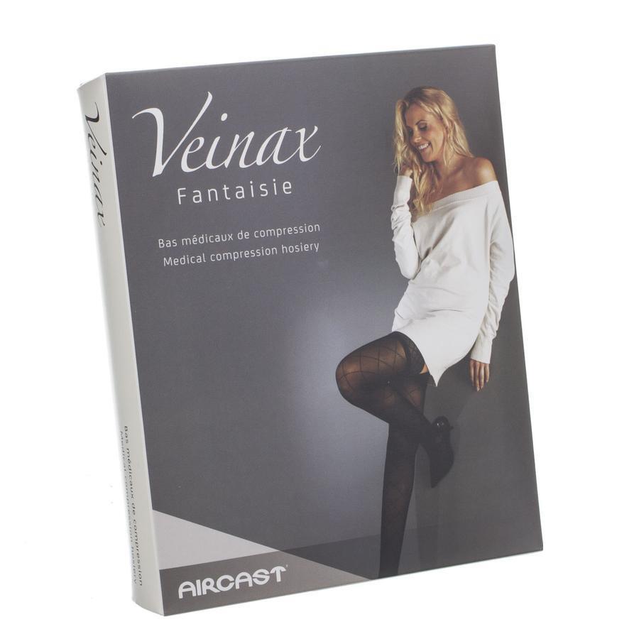 Veinax Panty Kleine Diamant Zwart Klasse 2 T4 1 stuks