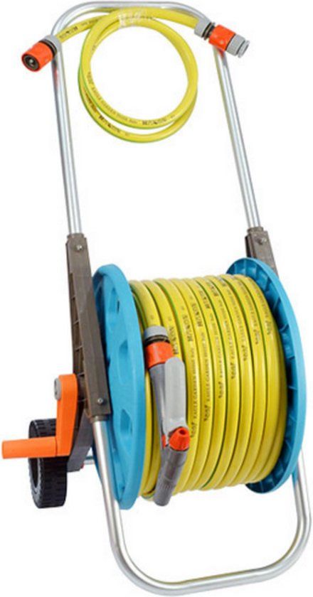 Eagle Garden Slangenwagen - Incl. 30 Meter Tuinslang - Geel - Complete Set