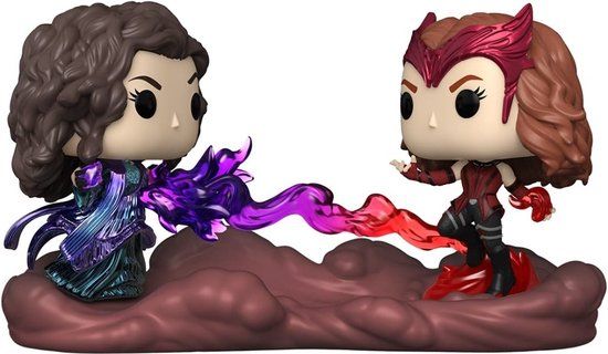 Funko Pop! Moment: Marvel Wandavision - Wanda VS Agatha #1075 Exclusive | Action Figure | Film & Series Merchandise