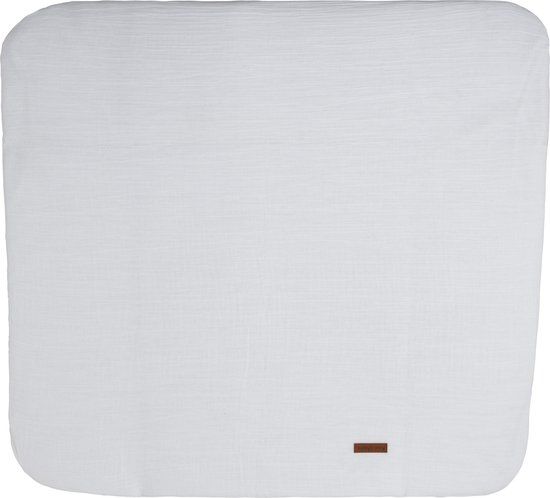 Baby's Only Baby aankleedkussenhoes - Waskussenhoes - Overtrek verzorgingskussen Breeze - Wit - 75x85 cm - 100% katoen