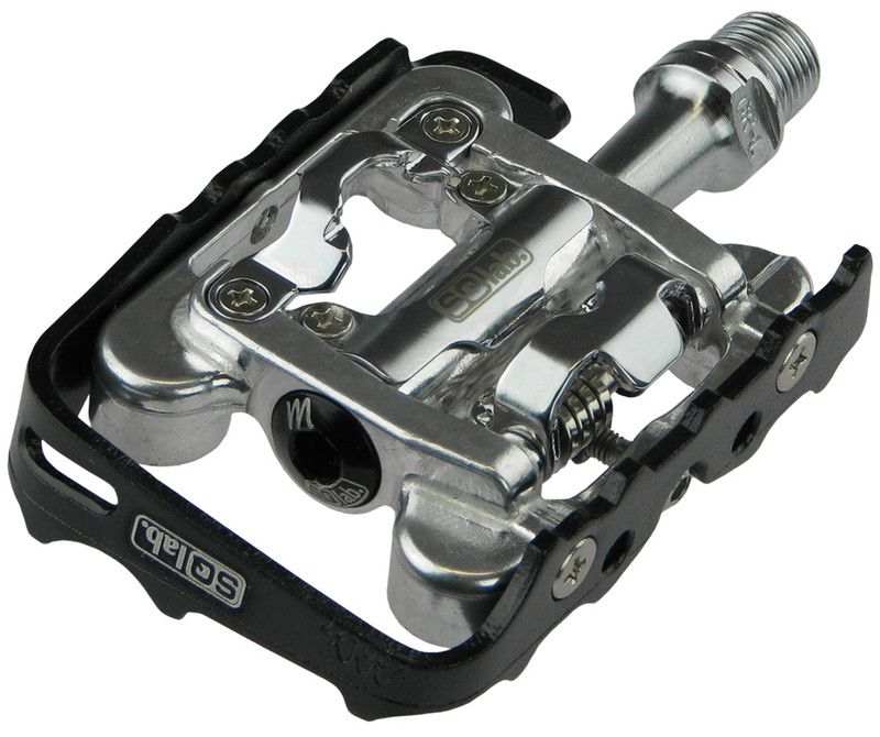 SQlab 502 Pedalen zwart/zilver