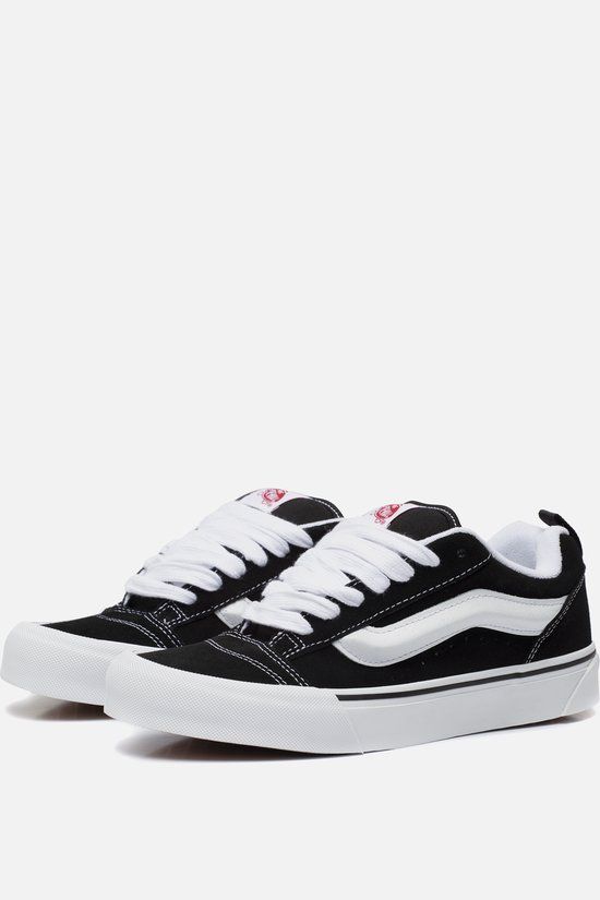 Vans - Knu Skool | Black / True Whit - Women's Sneakers - Size 43