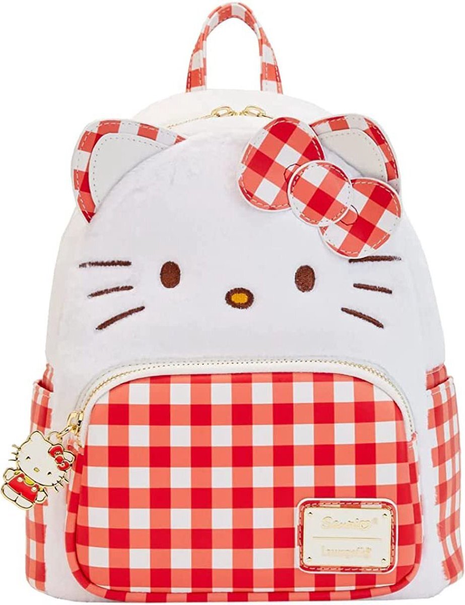 Loungefly Sanrio Hello Kitty Gingham Cosplay Mini Rugzak