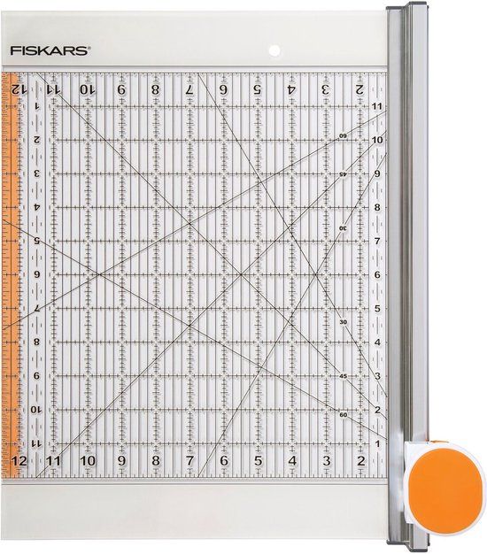 Fiskars Combo Rotary Cutter & Ruler, 31 cm x 31 cm