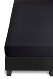 Beddinghouse BH Percale HL Black 180x210/220 - Drap-housse - Coton