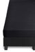 Beddinghouse BH Percale HL Black 180x210/220 - Drap-housse - Coton