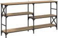 vidaXL Wandtafel Artisan Eiken 150 x 29 x 76,5 cm Bewerkt Hout