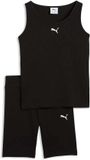 PUMA SE ESS ELEVATED Rib Tank and Short Leggings Set G Kinderen Vrouwen Kledingmaat 176 PUMA Black