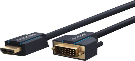 Clicktronic DVI naar HDMI Adapterkabel - 10 stuks
