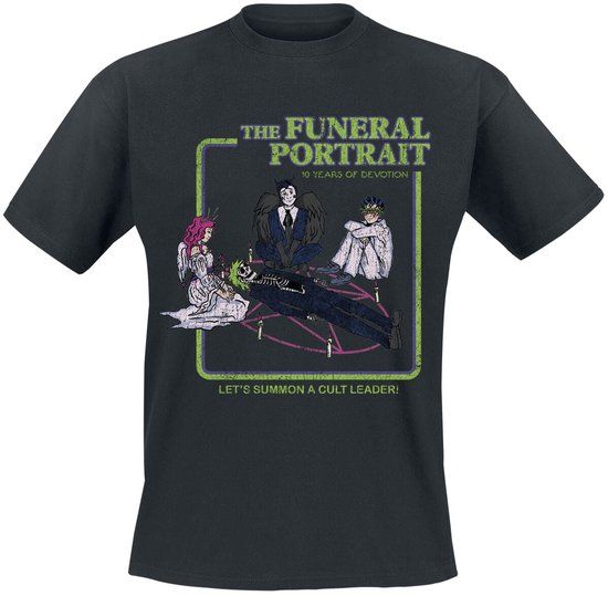 The Funeral Portrait T-shirt - Summon A Cult Leader - Zwart - XXL
