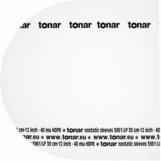 Tonar Nostatic sleeves 12 inch 30 cm LP records