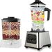 StarTech Profi staande blender - 3-in-1 blender - 6000 W vermogen - 27.000 omwentelingen per minuut - Maakt ijs fijn, maalt en pureert soepen - 9 snelheden - Kan minder dan 1 liter inhoud - Wit